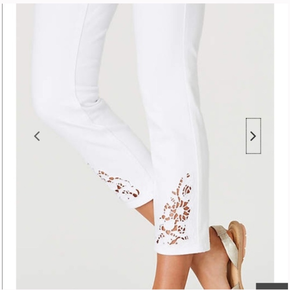 J.JILL size 8 white authentic cropped jeans, EUC
**No Flaws**